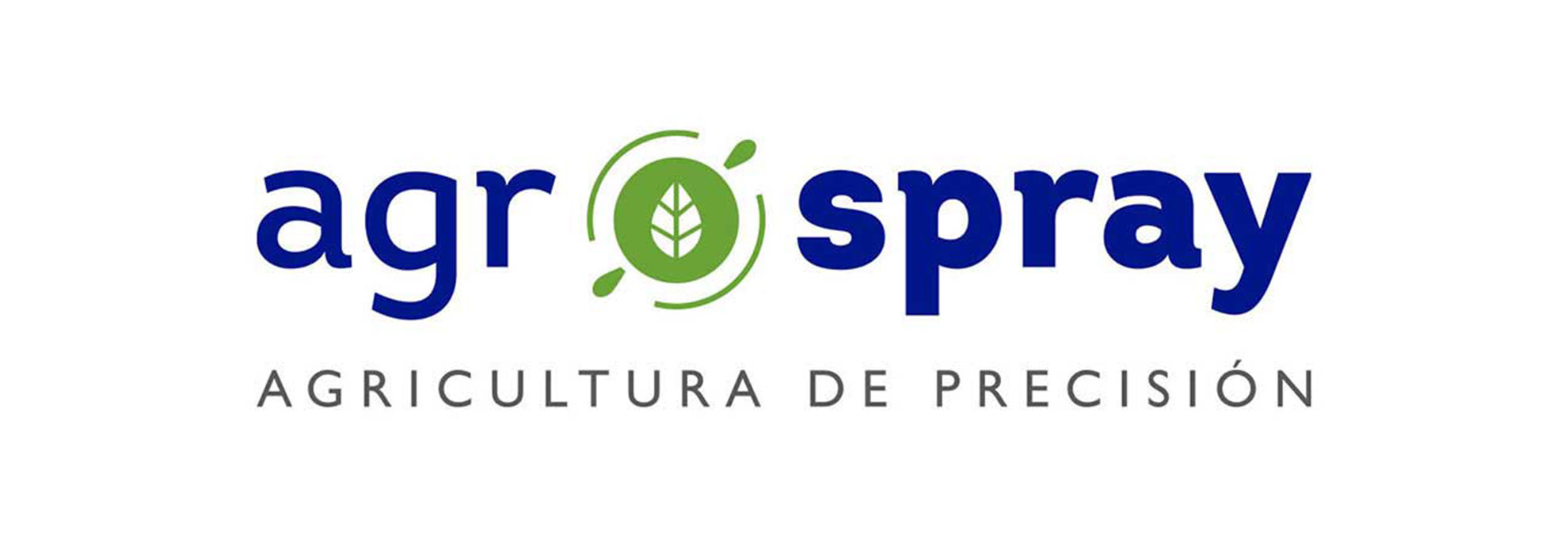 Agrospray-Portafolio-Logotipo El logotipo de AgroSpray con la imagen de una hoja verde rodeada por un círculo, con el eslogan "Agricultura de Precisión" en letras negras.